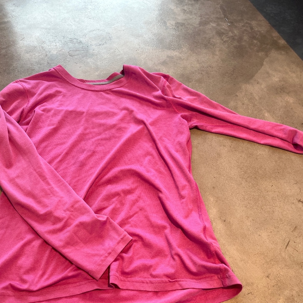 Long sleeve Nike workout shirt